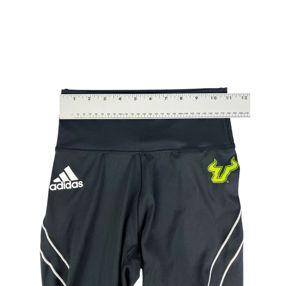 Adidas‎ Primegreen Aeroready Women's Black Leggings USF Bulls Athletics Small